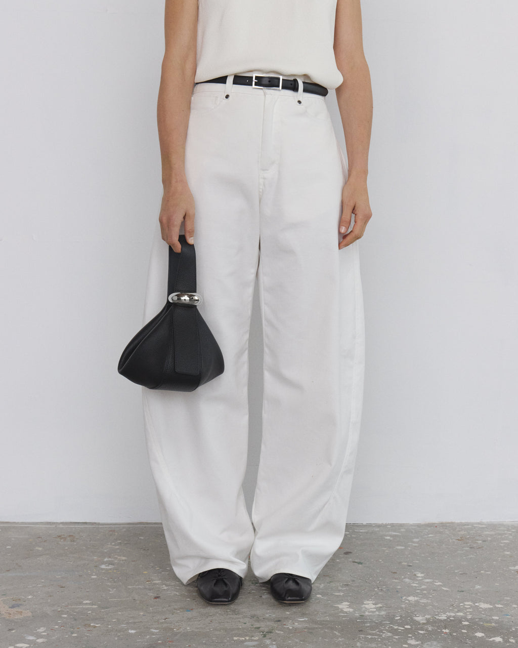 Zaha Buckle Bag mini - Black