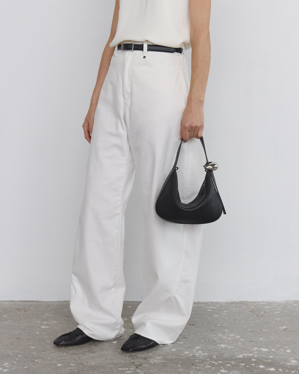 Zaha Buckle Bag mini - Black