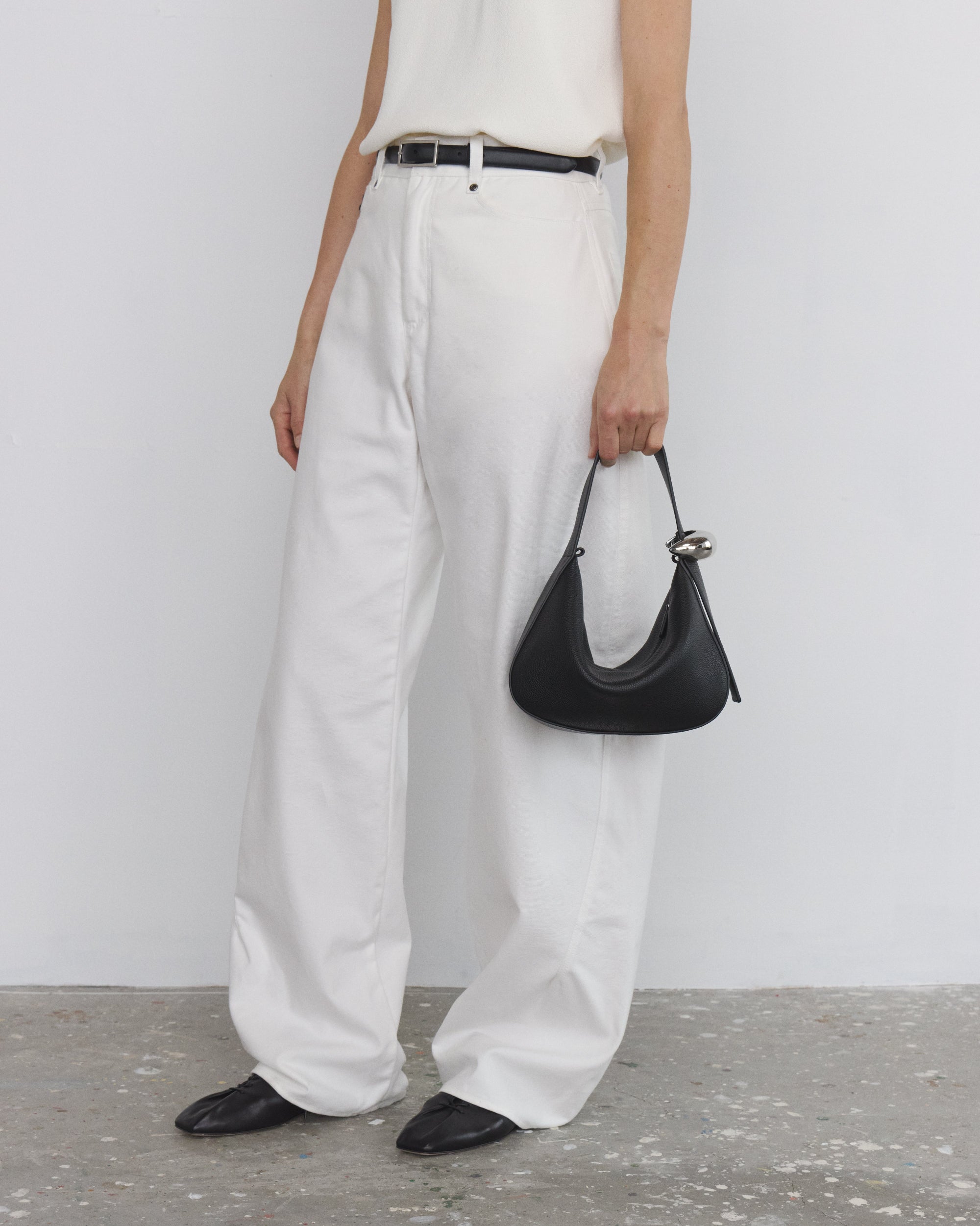 Zaha Buckle Bag mini - Black