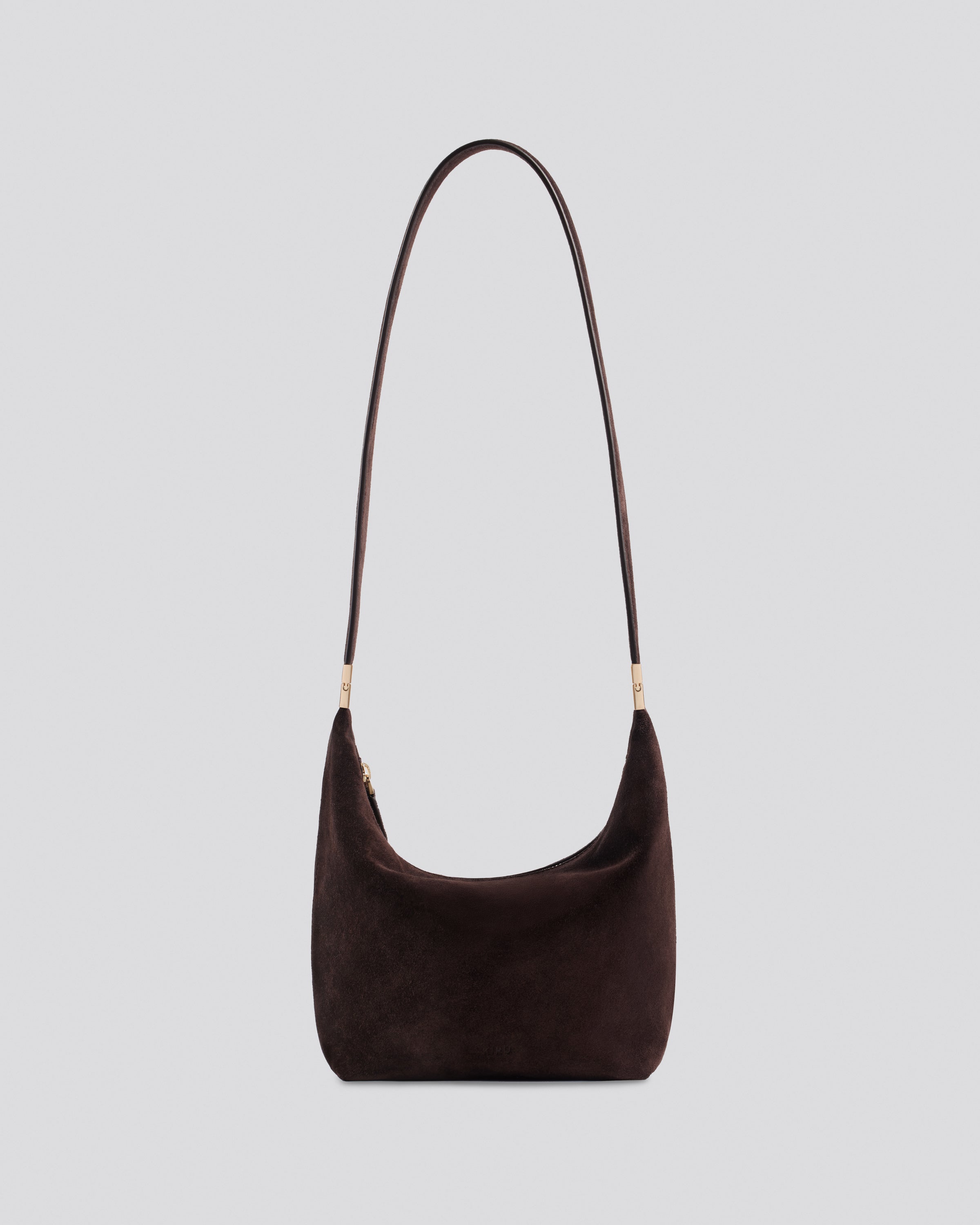 Nikè Clip Bag mini - Brown Suede